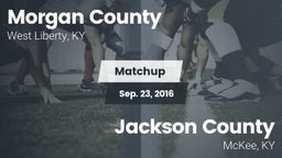 Matchup: Morgan County vs. Jackson County  2016