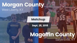 Matchup: Morgan County vs. Magoffin County  2018