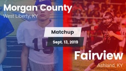 Matchup: Morgan County vs. Fairview  2019