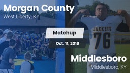 Matchup: Morgan County vs. Middlesboro  2019