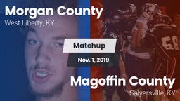 Matchup: Morgan County vs. Magoffin County  2019