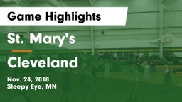 St. Mary's  vs Cleveland  Game Highlights - Nov. 24, 2018