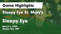 Sleepy Eye St. Mary's  vs Sleepy Eye  Game Highlights - March 6, 2023
