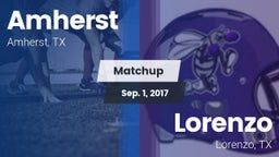 Matchup: Amherst vs. Lorenzo  2017
