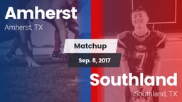 Matchup: Amherst vs. Southland  2017
