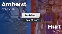Matchup: Amherst vs. Hart  2017