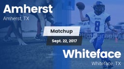 Matchup: Amherst vs. Whiteface  2017