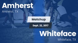 Matchup: Amherst vs. Whiteface  2017