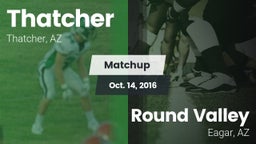 Matchup: Thatcher vs. Round Valley  2016