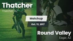 Matchup: Thatcher vs. Round Valley  2017