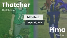 Matchup: Thatcher vs. Pima  2018