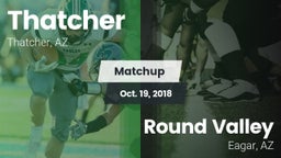Matchup: Thatcher vs. Round Valley  2018