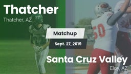 Matchup: Thatcher vs. Santa Cruz Valley  2019