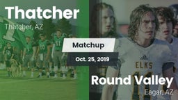 Matchup: Thatcher vs. Round Valley  2019
