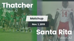 Matchup: Thatcher vs. Santa Rita 2019