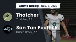 Recap: Thatcher  vs. San Tan Foothills  2020