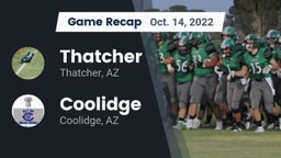 Recap: Thatcher  vs. Coolidge  2022