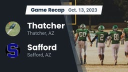 Recap: Thatcher  vs. Safford  2023
