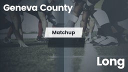 Matchup: Geneva County vs. Long  2016