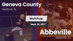 Matchup: Geneva County vs. Abbeville  2017