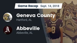 Recap: Geneva County  vs. Abbeville  2018