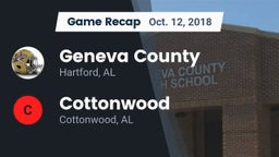 Recap: Geneva County  vs. Cottonwood  2018