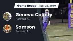 Recap: Geneva County  vs. Samson  2019