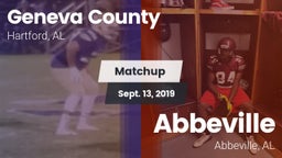 Matchup: Geneva County vs. Abbeville  2019