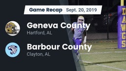 Recap: Geneva County  vs. Barbour County  2019