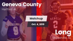 Matchup: Geneva County vs. Long  2019