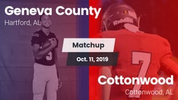Matchup: Geneva County vs. Cottonwood  2019