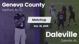 Matchup: Geneva County vs. Daleville  2019