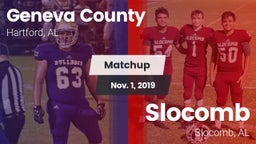 Matchup: Geneva County vs. Slocomb  2019