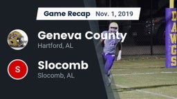 Recap: Geneva County  vs. Slocomb  2019