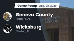 Recap: Geneva County  vs. Wicksburg  2020