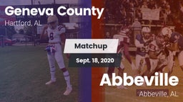 Matchup: Geneva County vs. Abbeville  2020