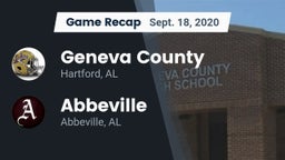 Recap: Geneva County  vs. Abbeville  2020