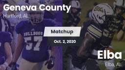 Matchup: Geneva County vs. Elba  2020