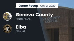 Recap: Geneva County  vs. Elba  2020