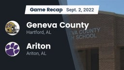 Recap: Geneva County  vs. Ariton  2022