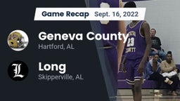 Recap: Geneva County  vs. Long  2022