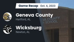 Recap: Geneva County  vs. Wicksburg  2023