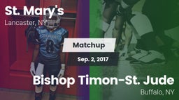Matchup: St. Mary's vs. Bishop Timon-St. Jude  2017