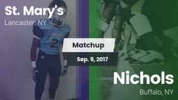 Matchup: St. Mary's vs. Nichols  2017