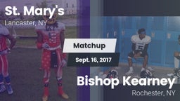 Matchup: St. Mary's vs. Bishop Kearney  2017