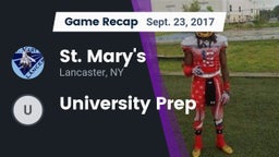 Recap: St. Mary's  vs. University Prep  2017
