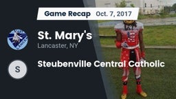 Recap: St. Mary's  vs. Steubenville Central Catholic 2017