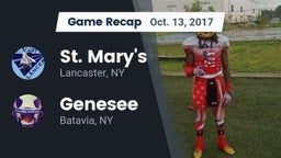 Recap: St. Mary's  vs. Genesee 2017