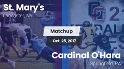 Matchup: St. Mary's vs. Cardinal O'Hara  2017
