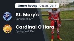 Recap: St. Mary's  vs. Cardinal O'Hara  2017
